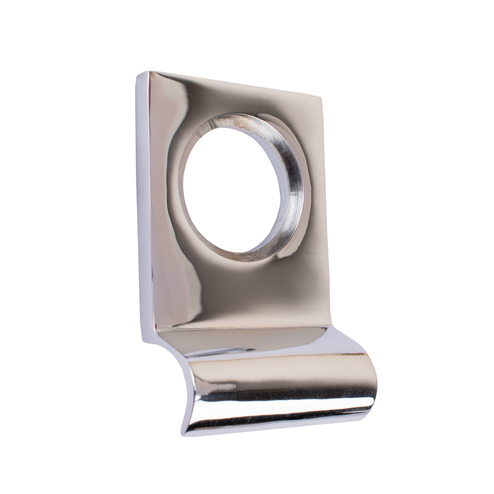 Dart Square Top Solid Brass Cylinder Pull 84mm x 45mm - Polished Chrome